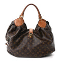 Louis Vuitton Monogram Alligator Trim Mahina XL