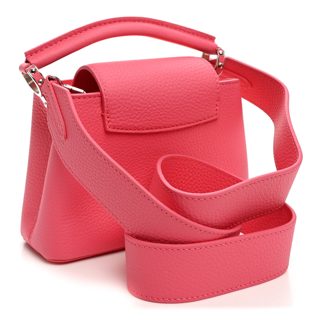 Louis Vuitton Taurillon Capucines Mini Pink