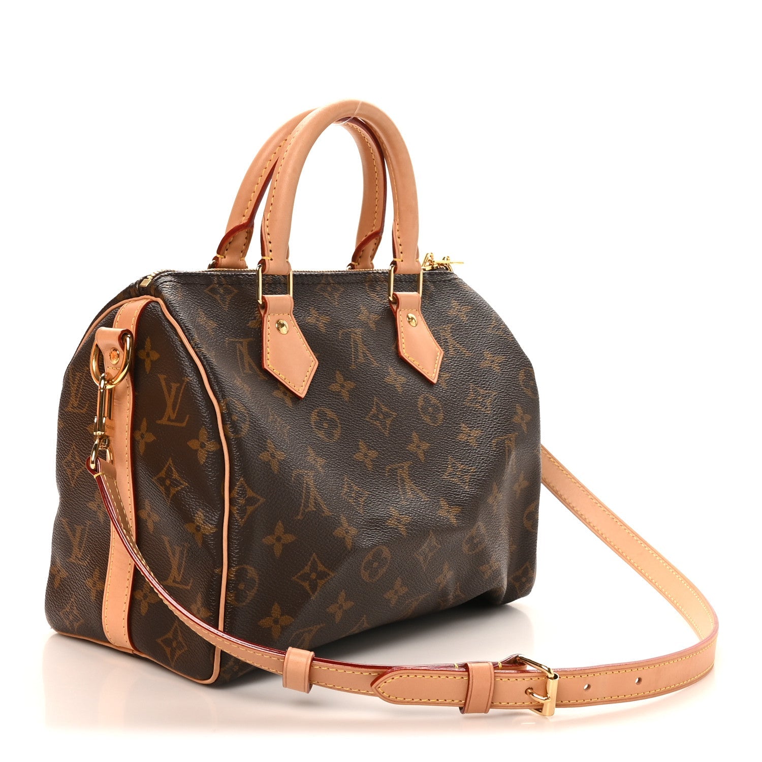LV Speedy Bandouliere 25 Monogram Canvas - back view