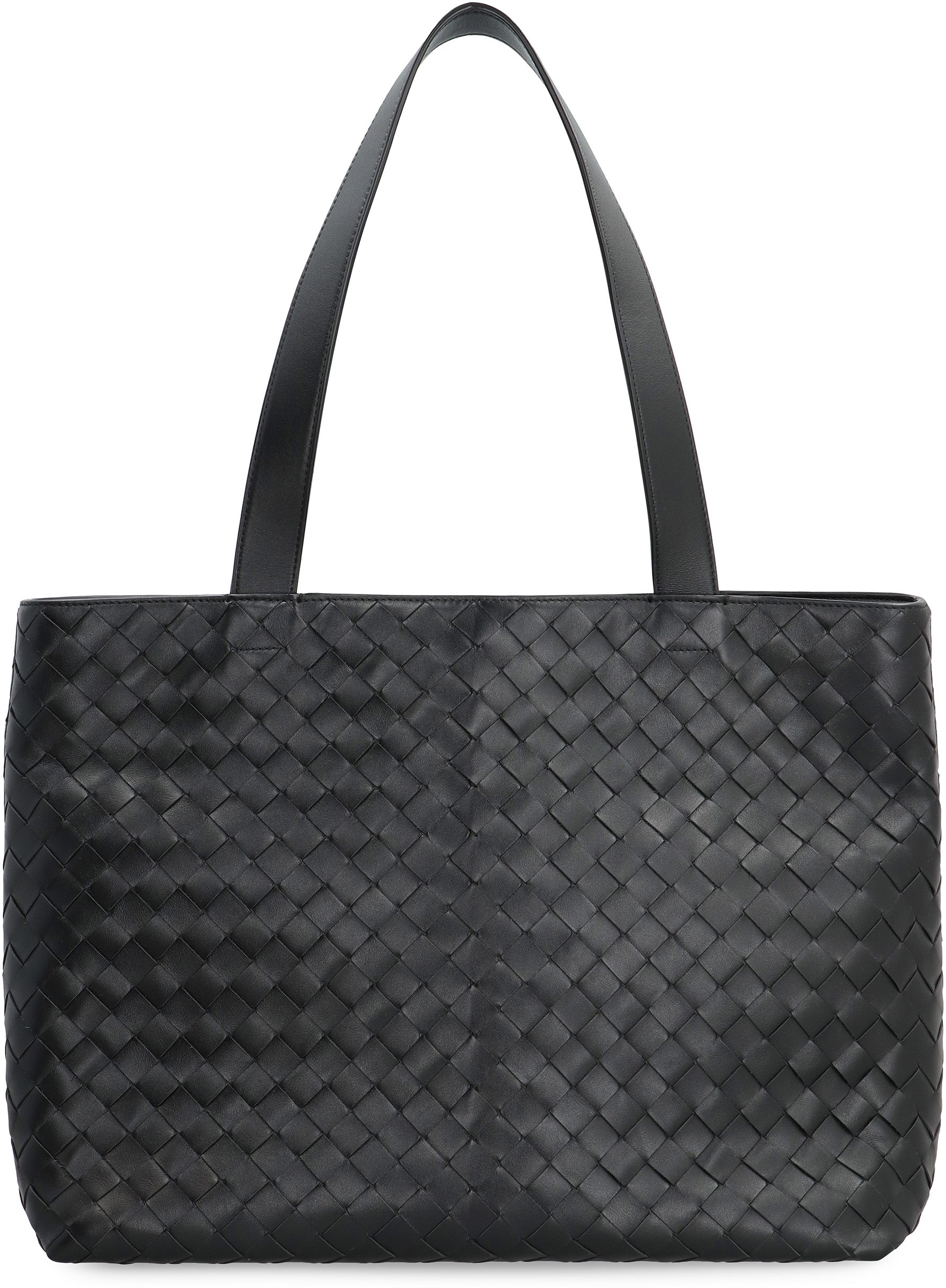Bottega Veneta intrecciato mini tote front view