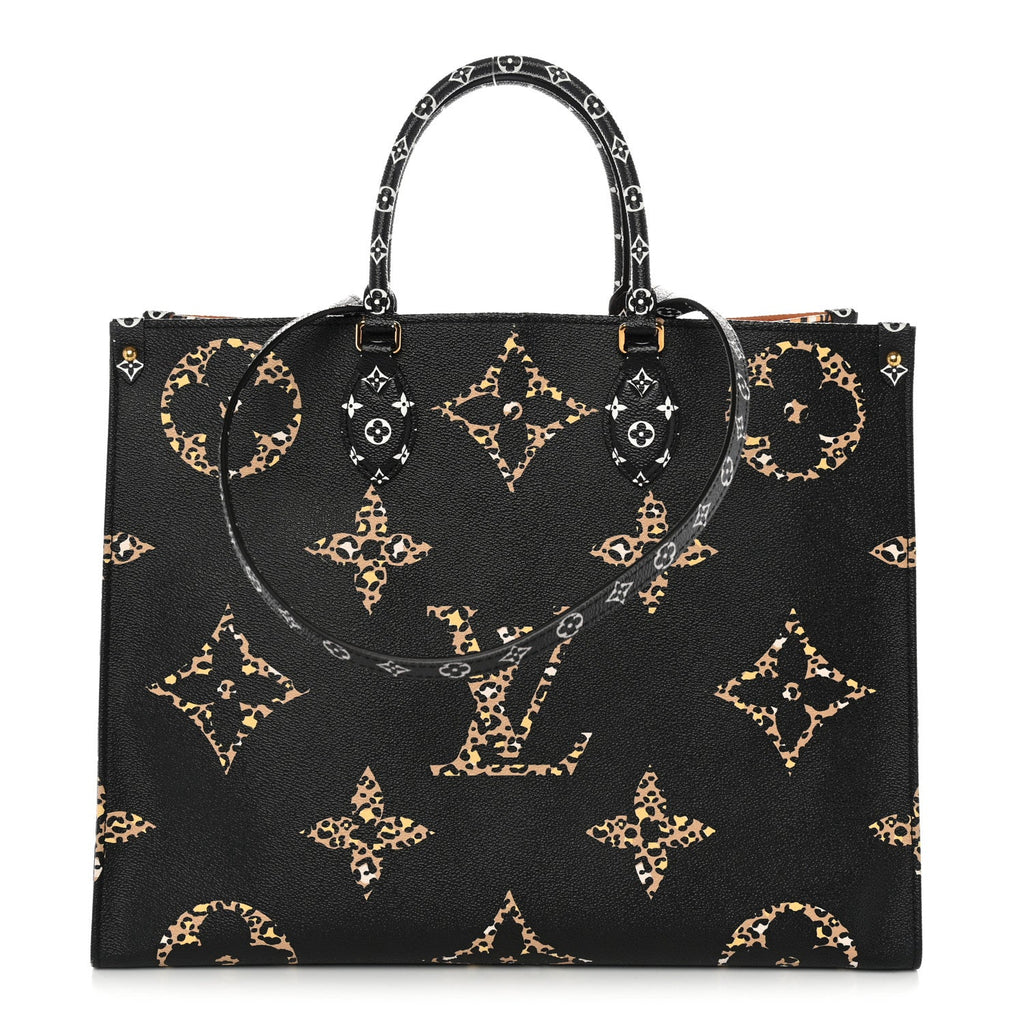 Louis Vuitton Monogram Giant Jungle Onthego GM Black