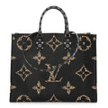 Louis Vuitton Monogram Giant Jungle Onthego GM Black