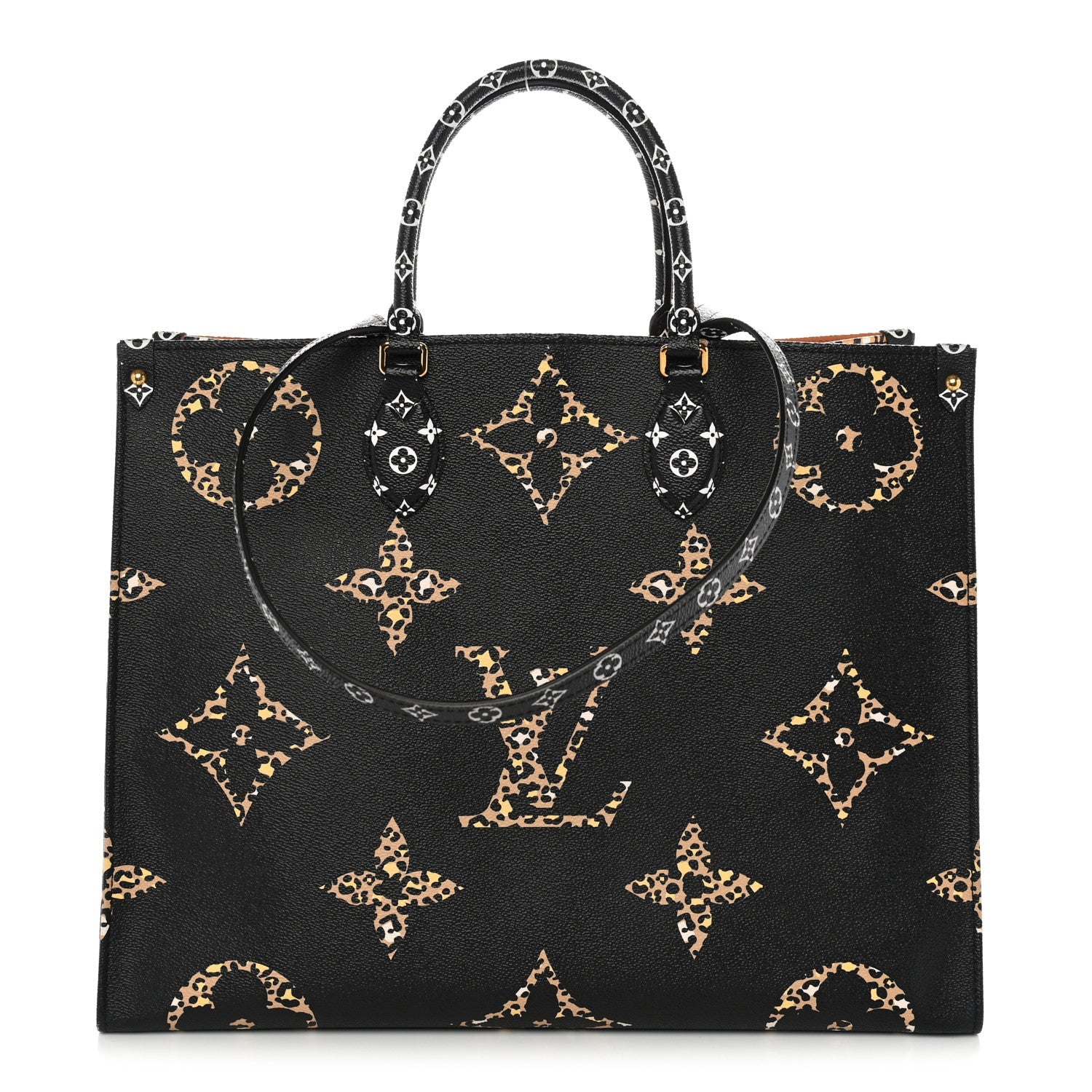 Louis Vuitton Monogram Giant Jungle Onthego GM Black