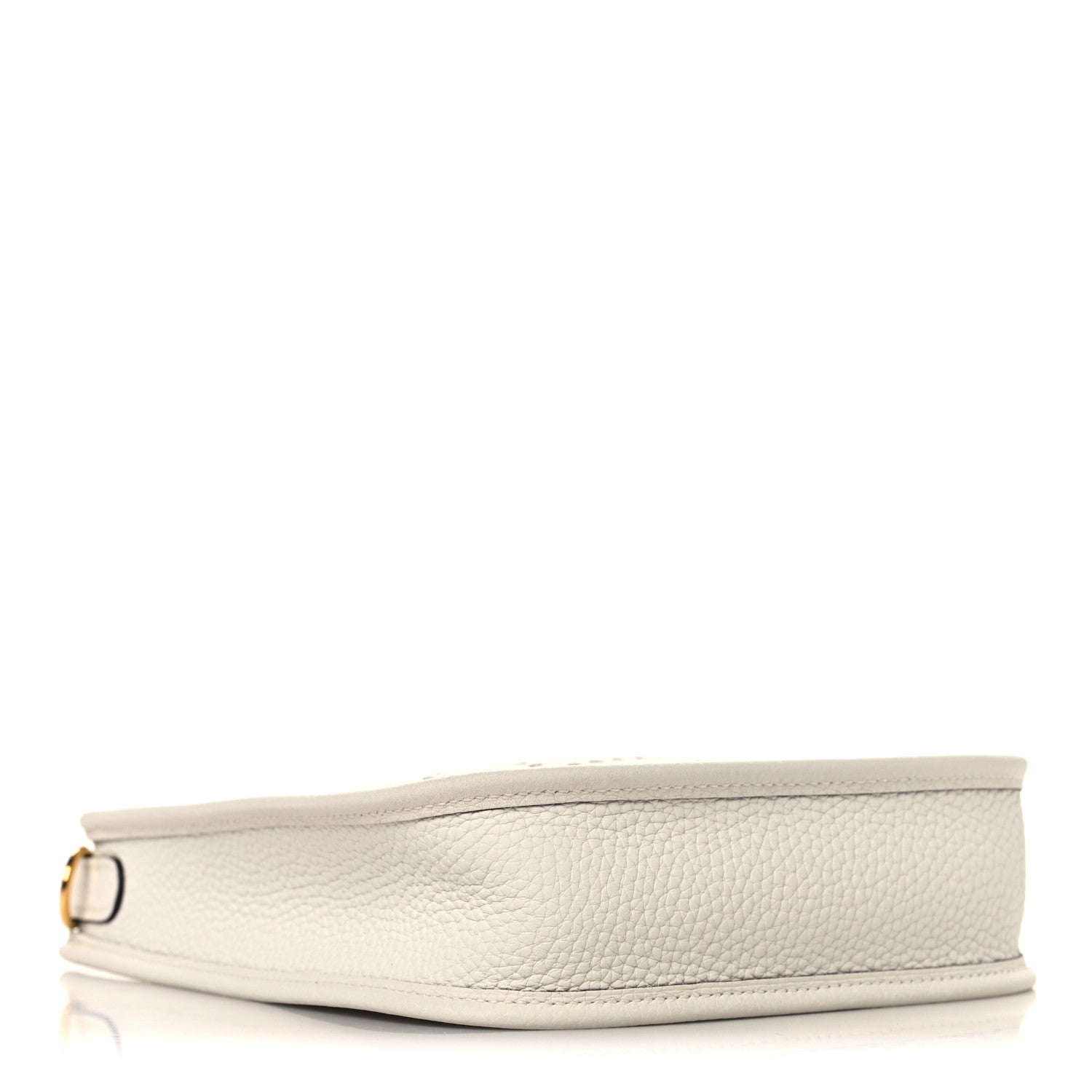 Hermès Taurillon Clemence Amazone Evelyne TPM New White