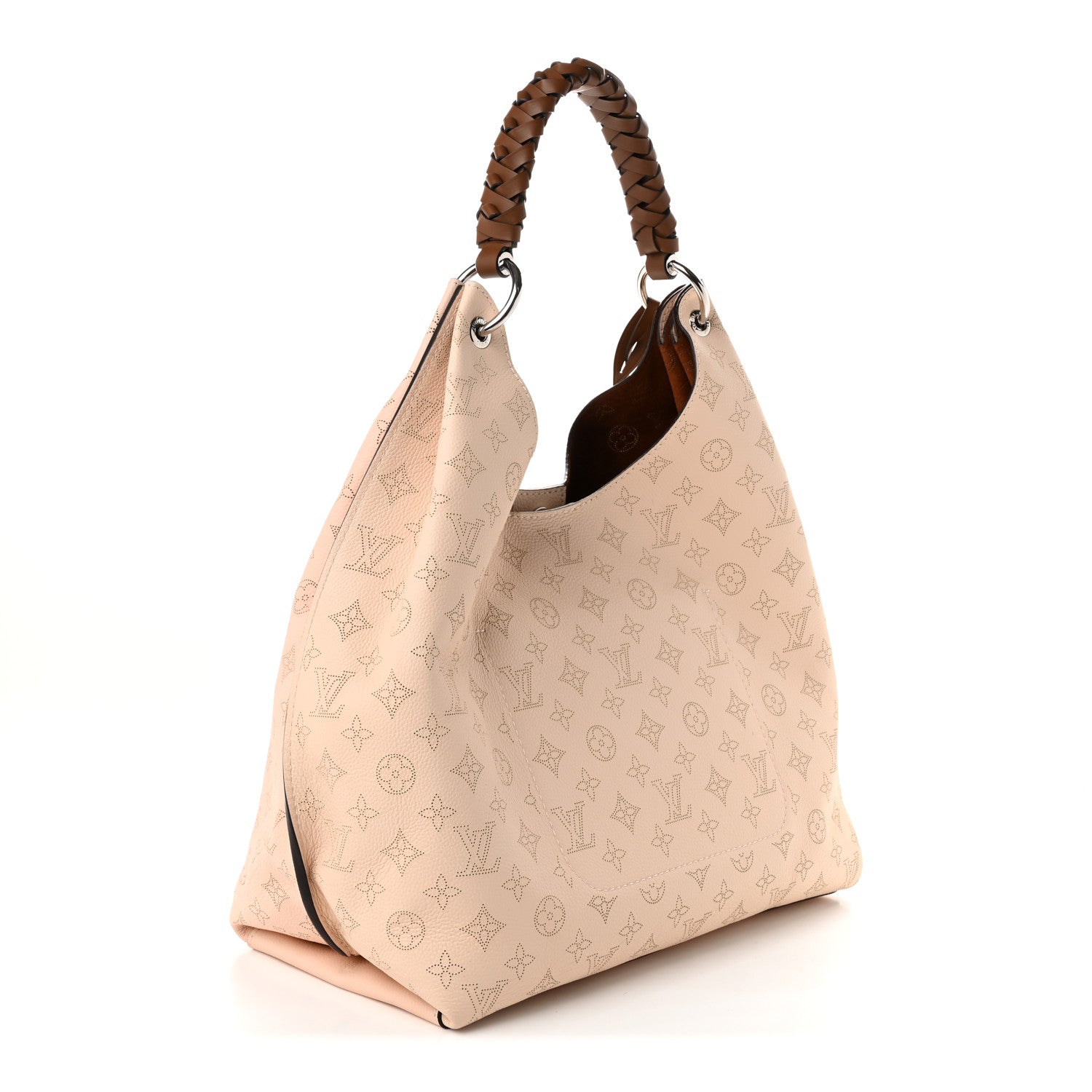 Louis Vuitton Mahina Carmel Hobo Creme