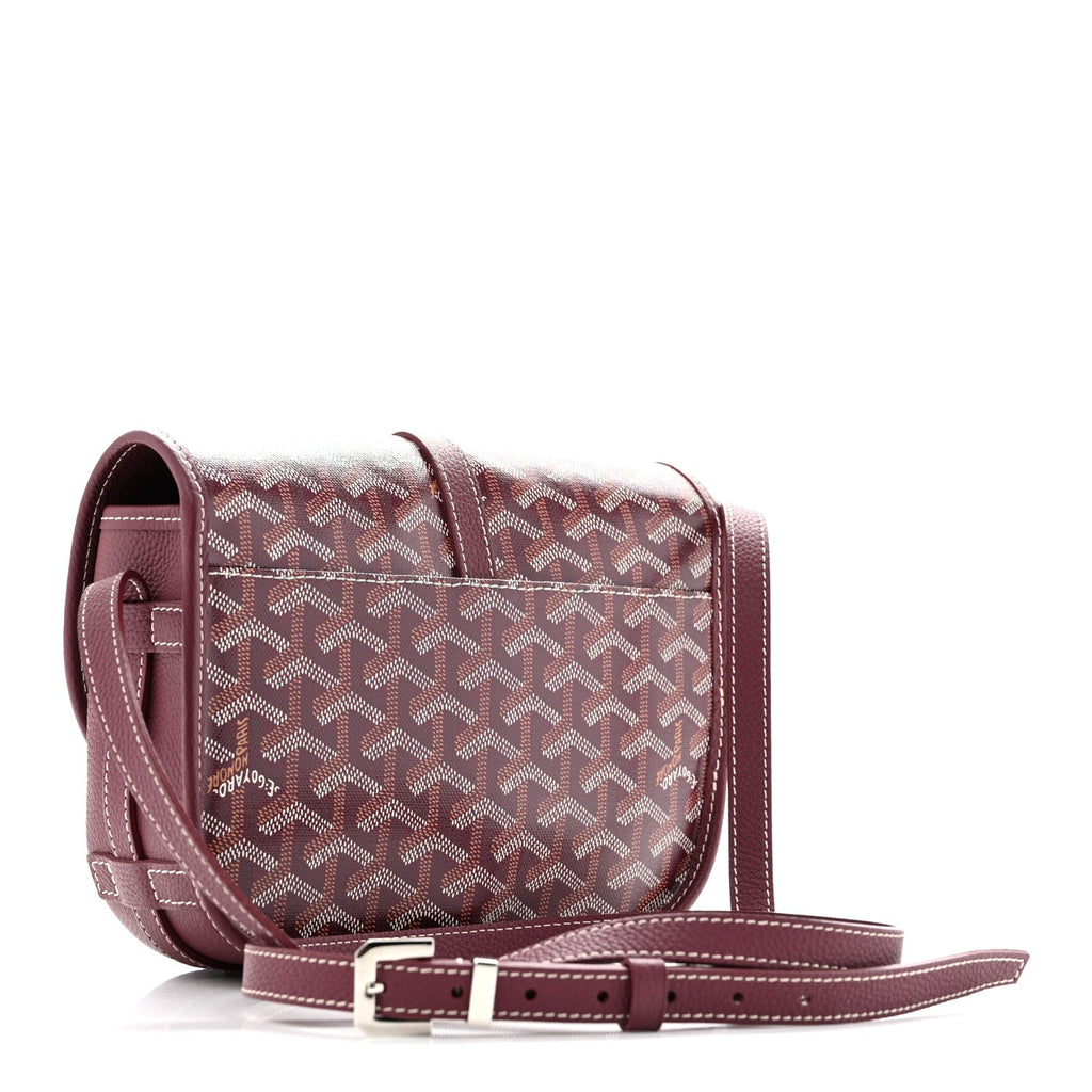 Goyard Belvedere II PM Messenger Bag Bordeaux