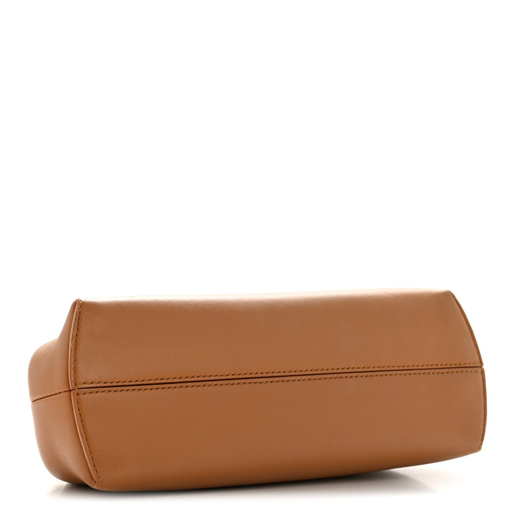 Fendi Shiny Nappa Small Fendi First Caramello