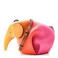 Loewe Calfskin Mini Elephant Crossbody Bag Ombre