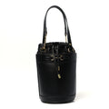 Gucci Azalea Sakai Calfskin Small Horsebit 1955 Drawstring Bucket Bag Black