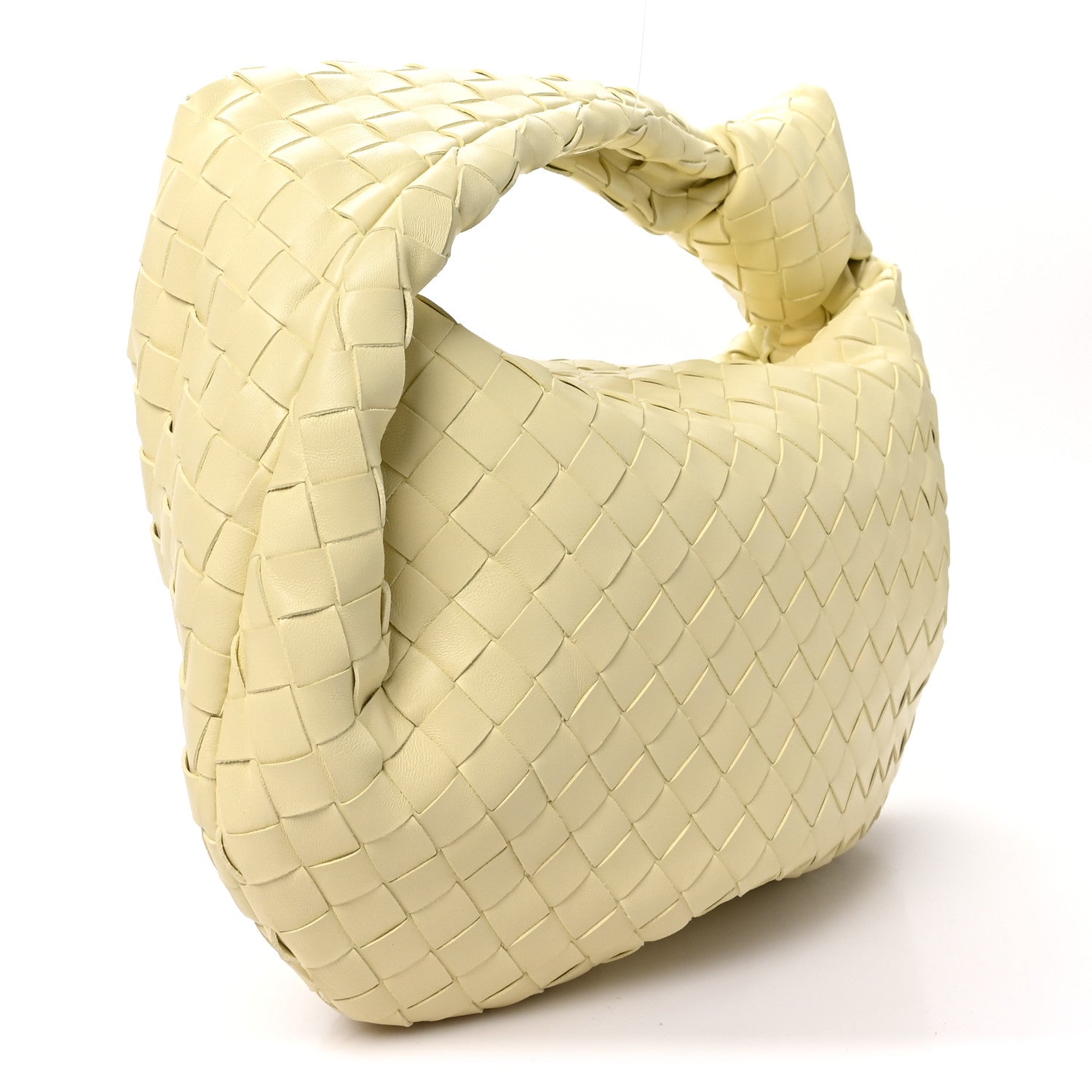 Bottega Veneta Nappa Intrecciato Teen Jodie Hobo Ice Cream side view