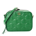 Gucci Calfskin GG Matelasse Shoulder Bag Spring Green