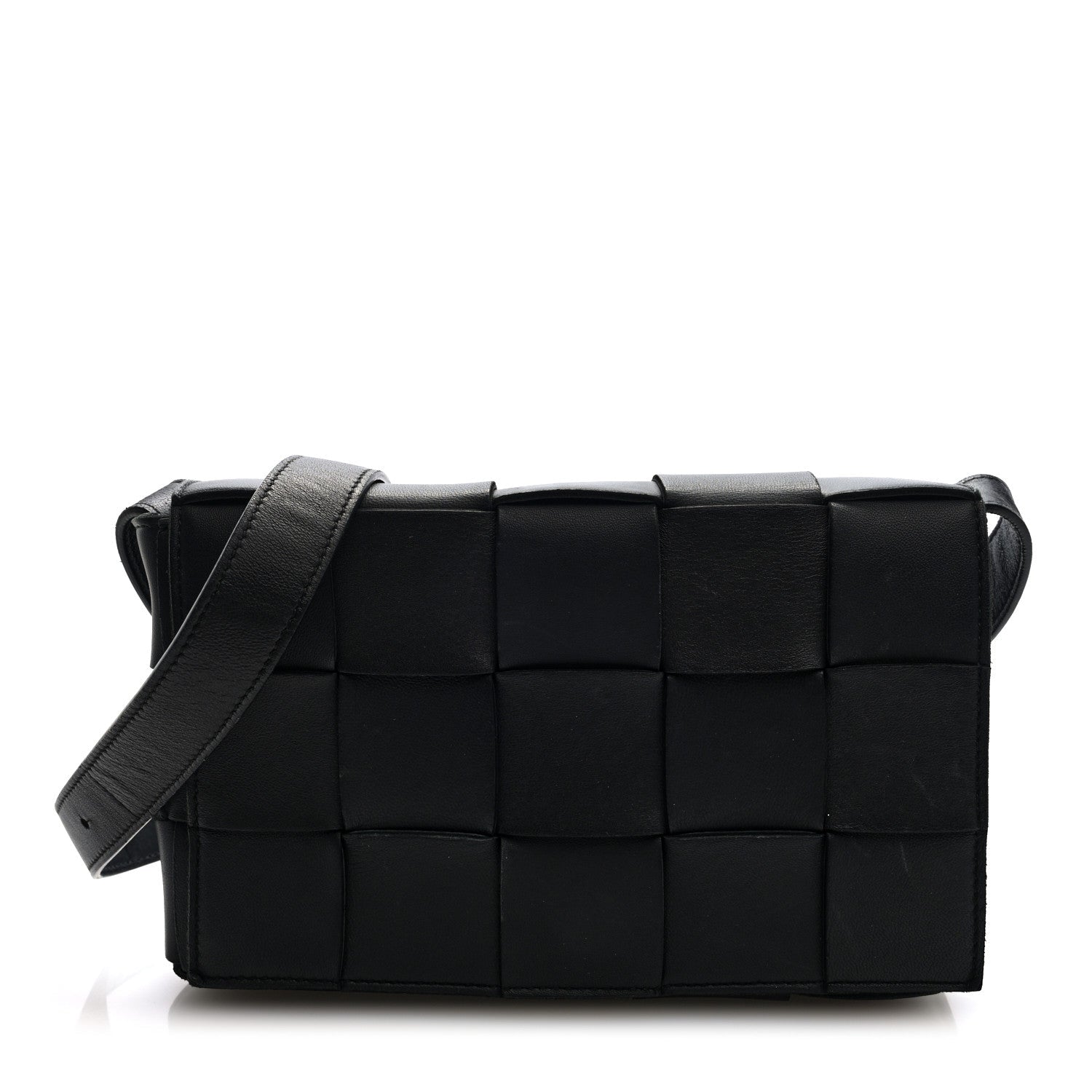 BOTTEGA VENETA CASSETTE INTRECCIATO BAG - FRONT VIEW