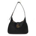 Gucci Goatskin Medium Aphrodite Shoulder Bag Black