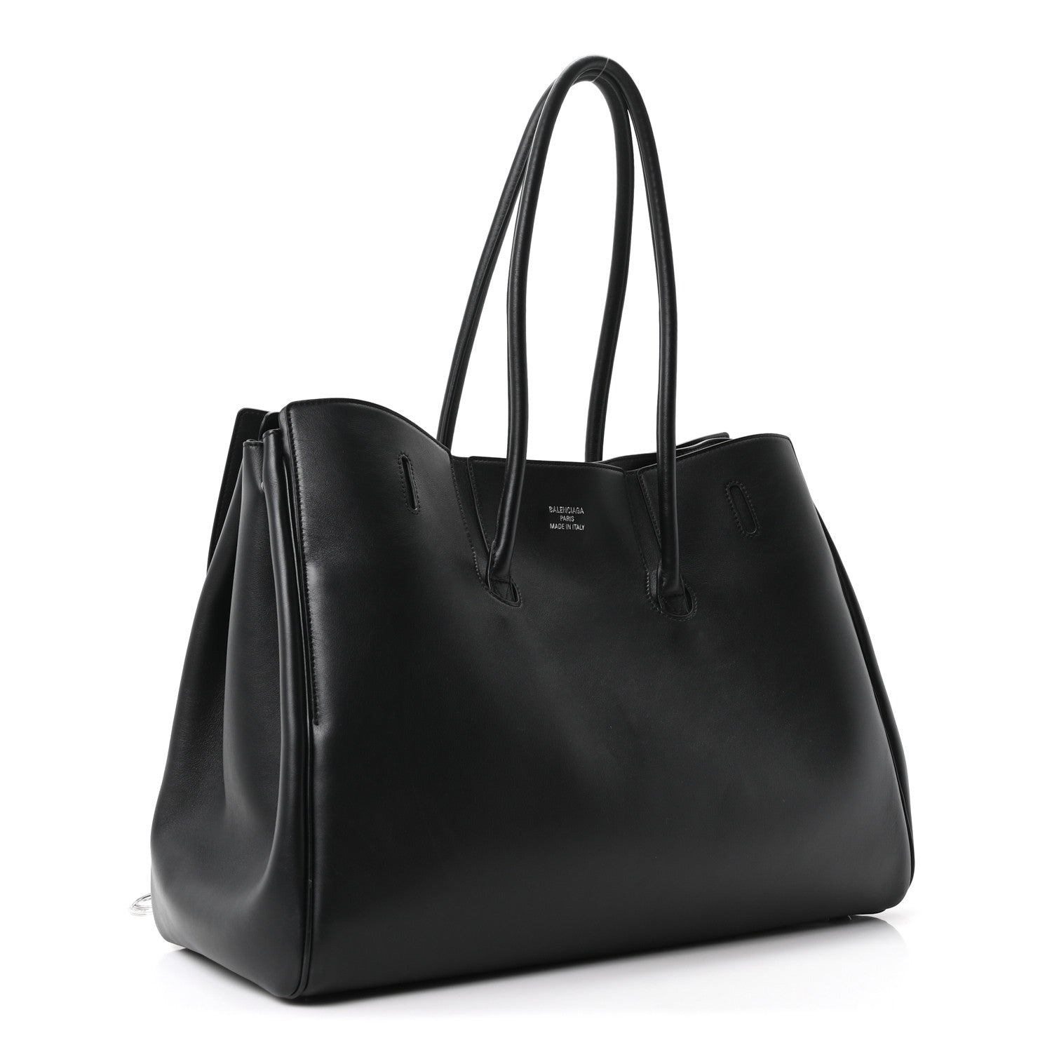 Balenciaga Large Bel Air Carry All Bag Black side view