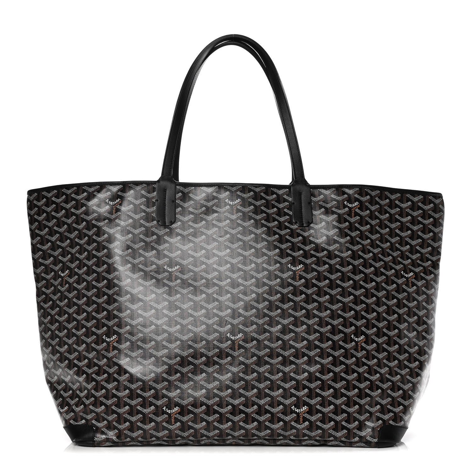 Goyard Artois GM Tote in Black Goyardine