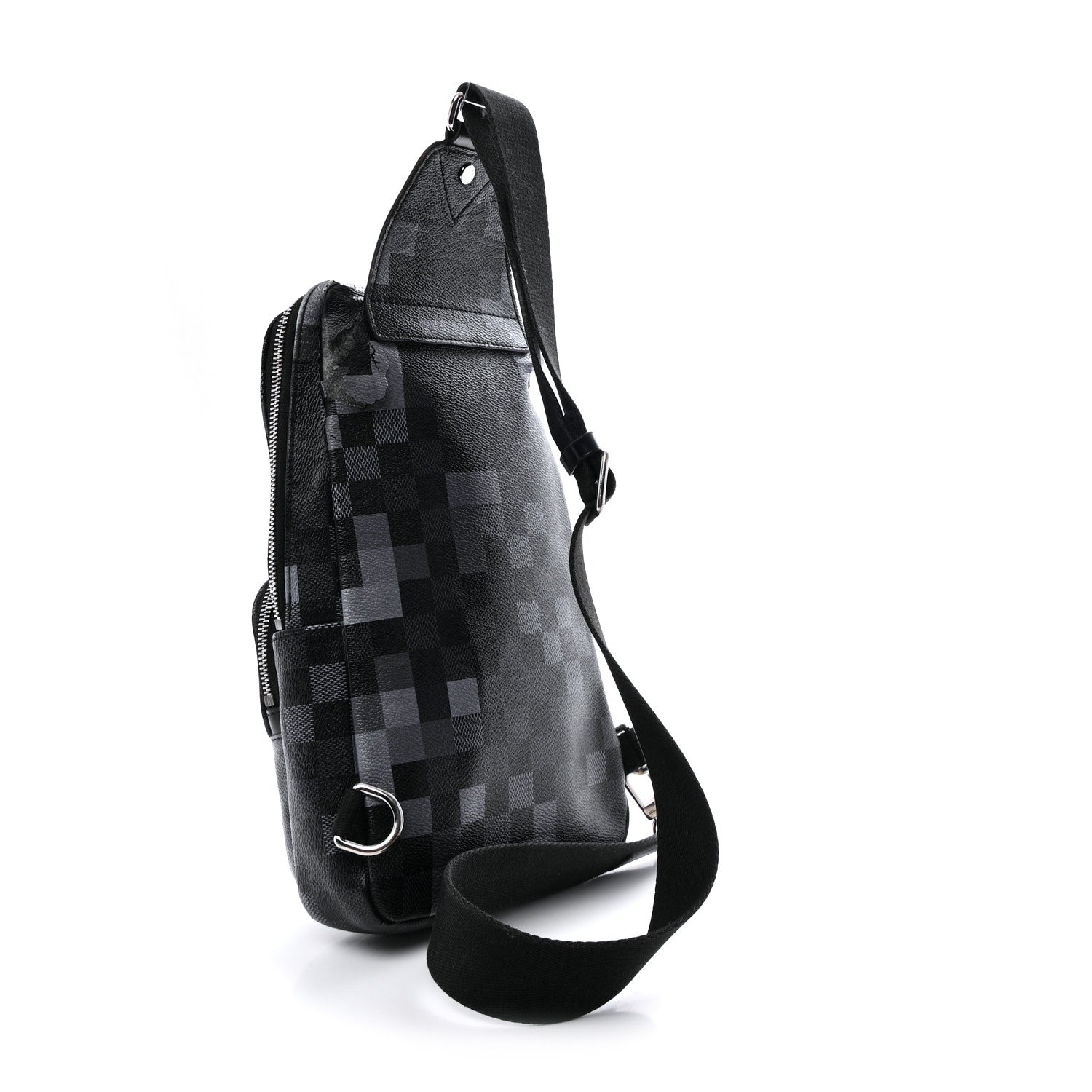Louis Vuitton Damier Graphite Pixel Avenue Sling Backpack Gris