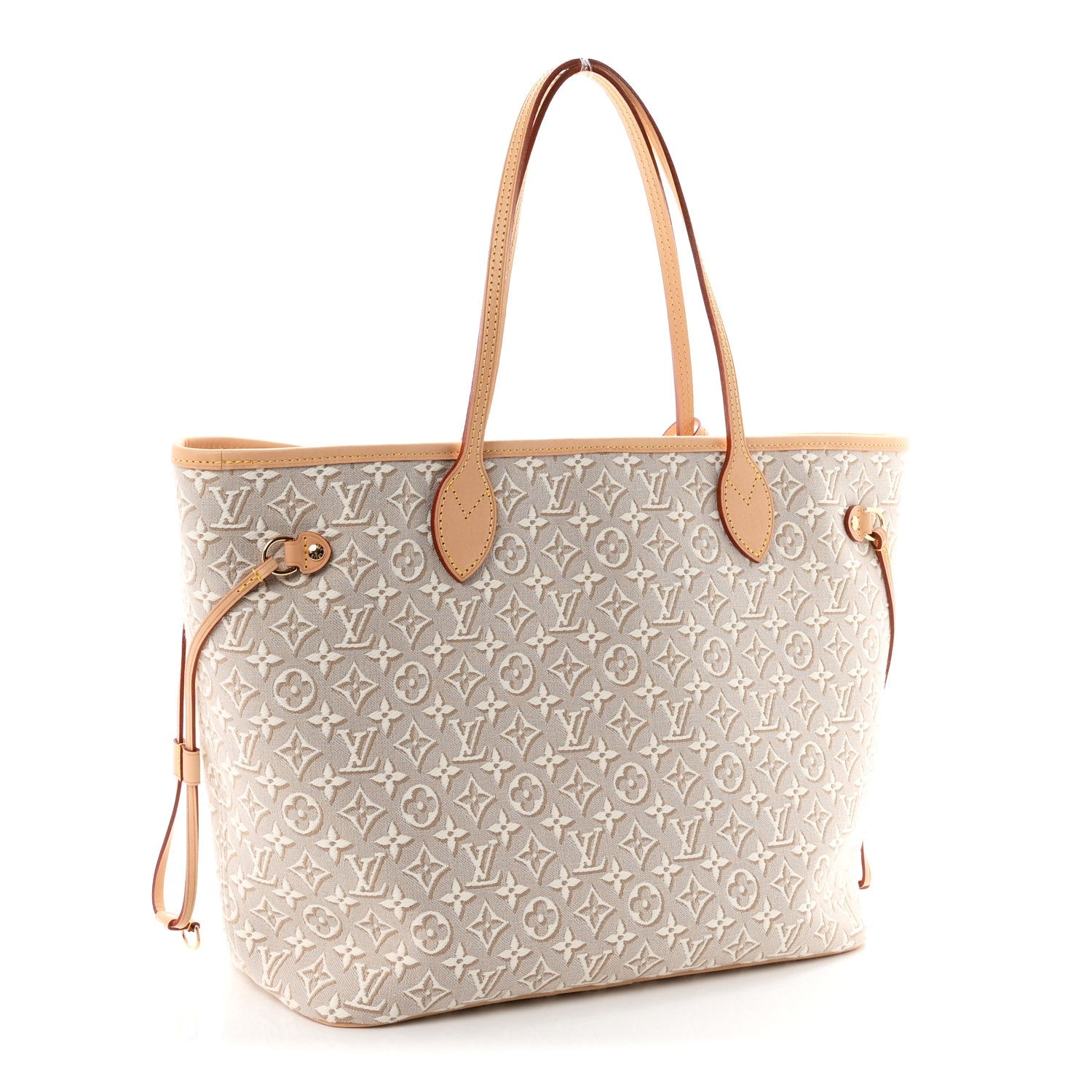 Louis Vuitton Jacquard Monogram Embleme Neverfull MM Peuplier