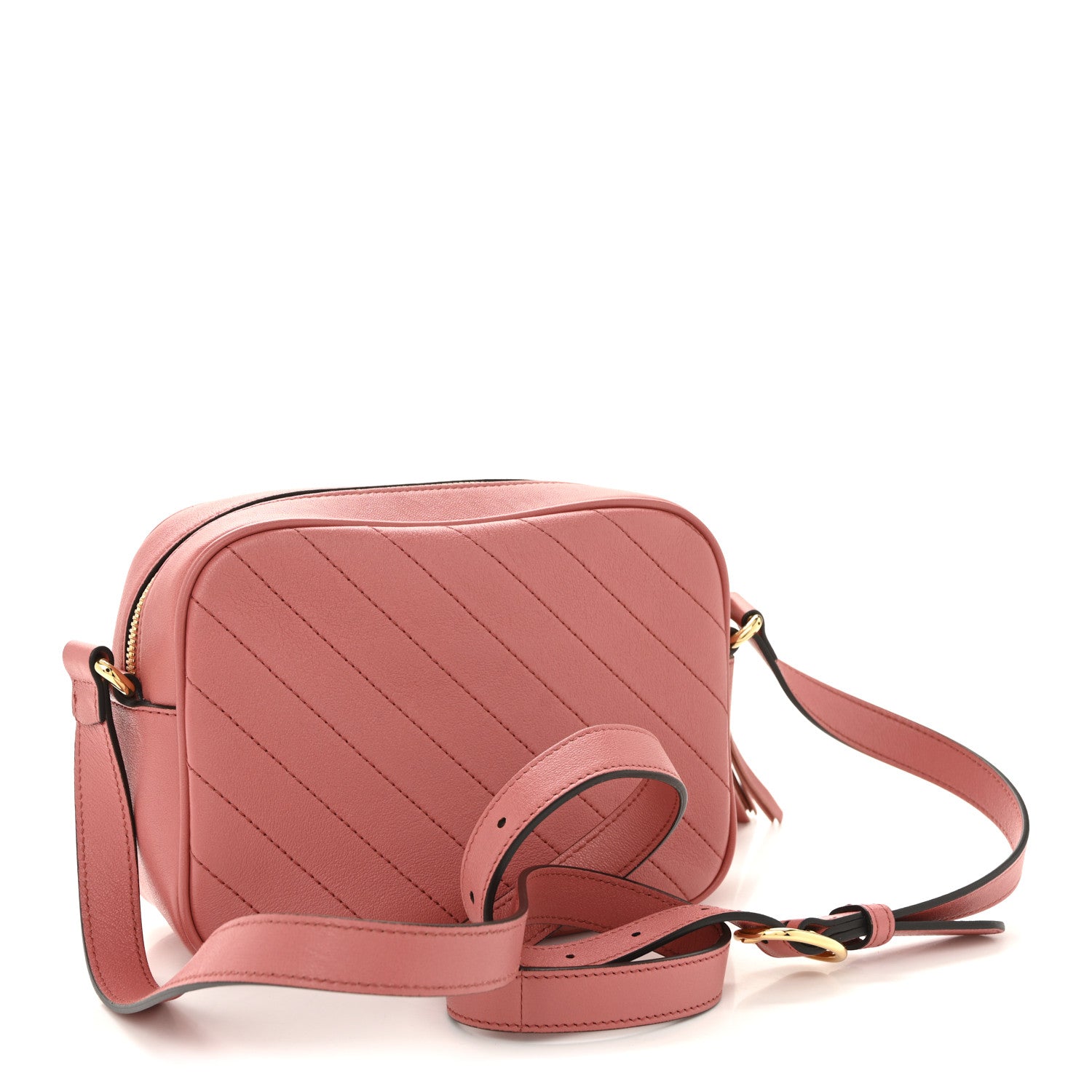 Gucci Sakai Be Green Calfskin Diagonal Stitched Small Blondie Shoulder Bag Gorgeus Grace