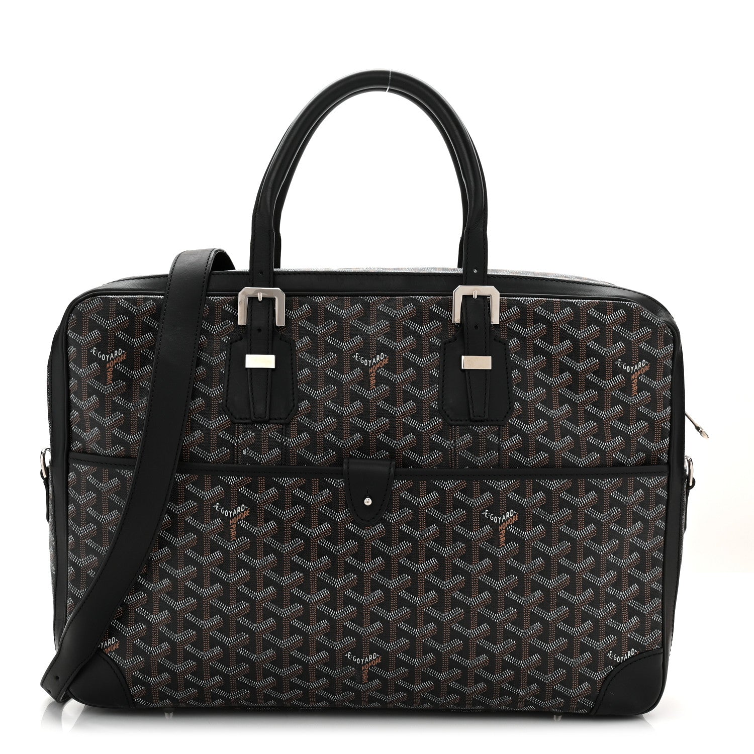 Goyard Goyardine Canvas Work Briefcase