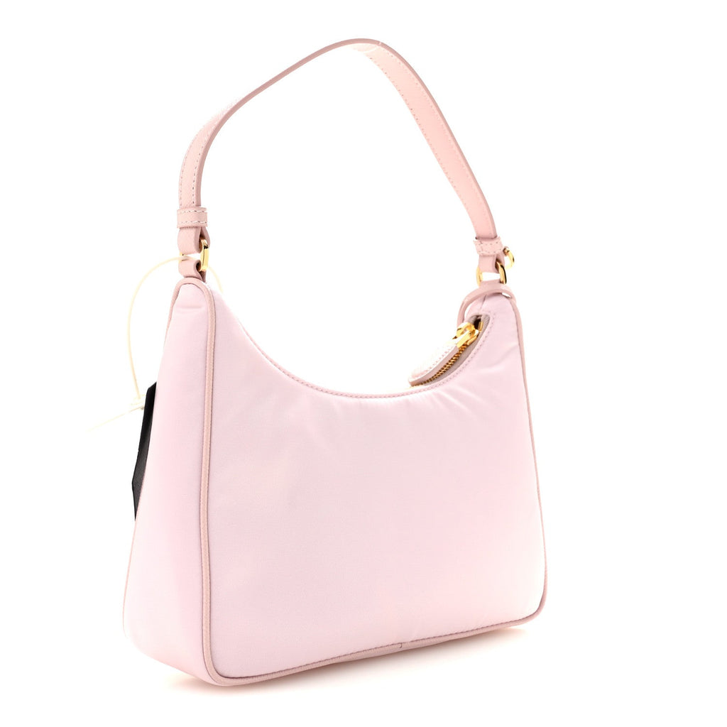 Prada Re-Nylon Saffiano Mini Re-Edition 2005 Bag Alabastro