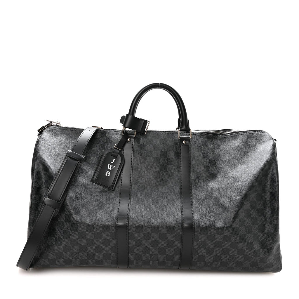 Louis Vuitton Damier Graphite Keepall Bandouliere 55