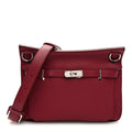 Hermès Taurillon Clemence Jypsiere 28 Rubis
