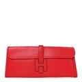 Hermès Box Jige Elan 35 Clutch Rouge H
