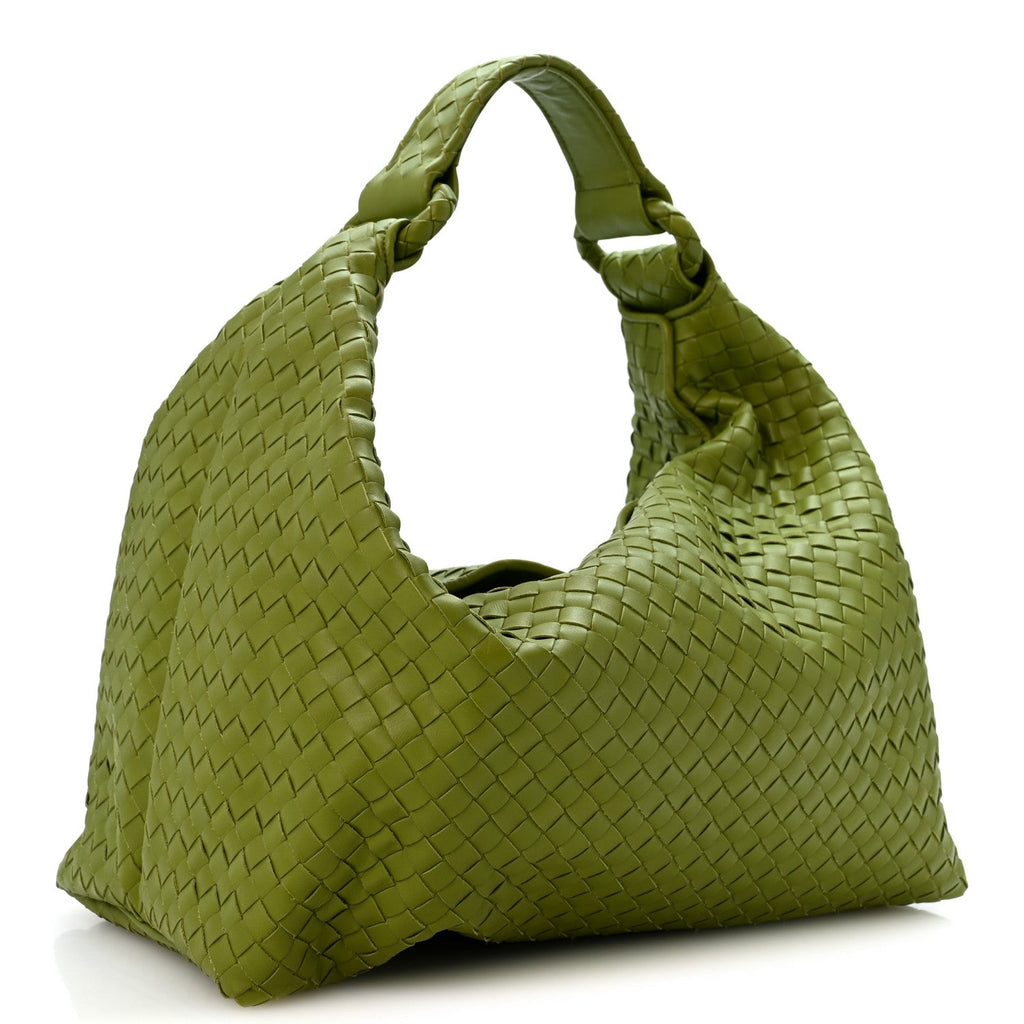 Bottega Veneta Nappa Intrecciato Sloane Hobo Assenzio