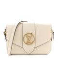 Louis Vuitton Smooth Calfskin LV Pont 9 Cream