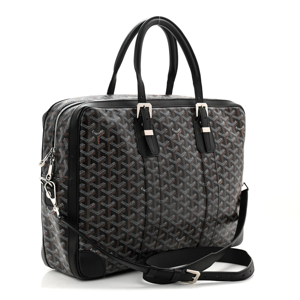 Goyard Goyardine Canvas Work Briefcase