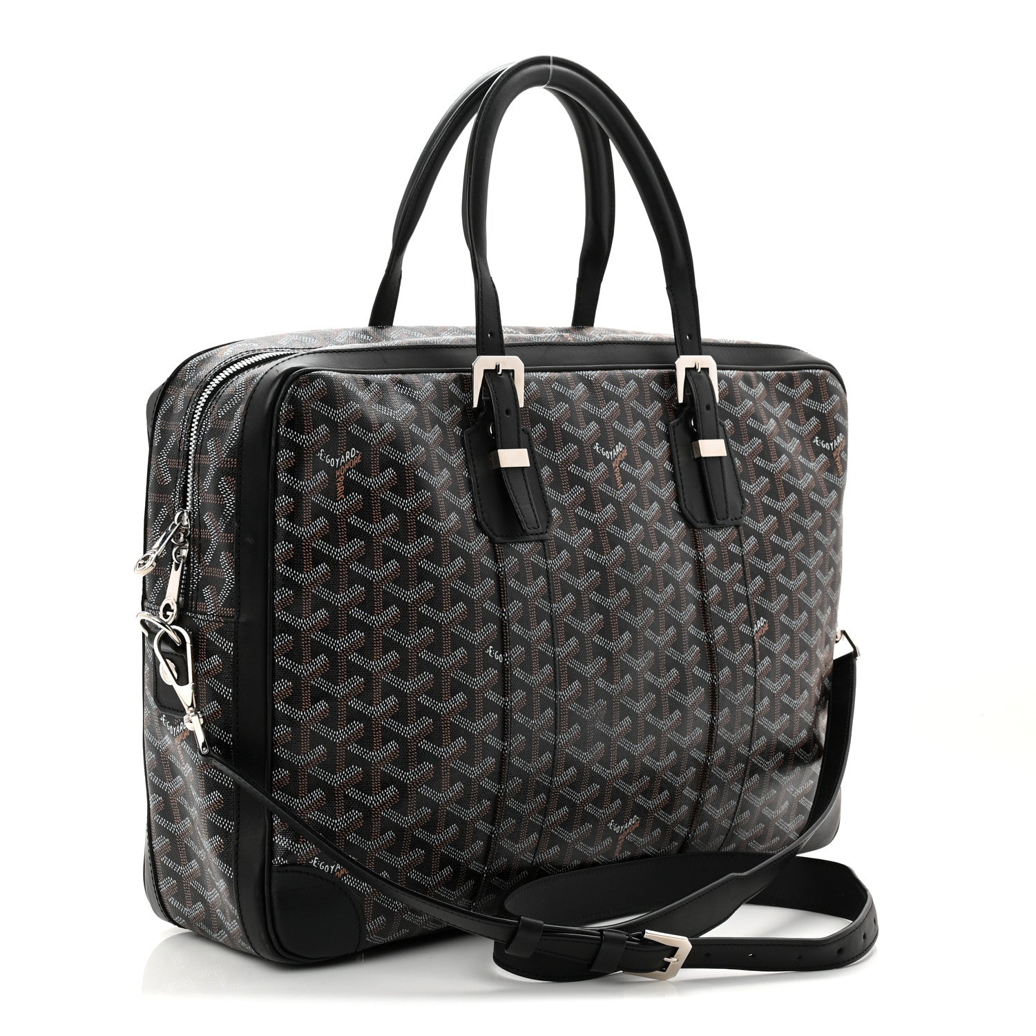 Goyard Goyardine Canvas Work Briefcase