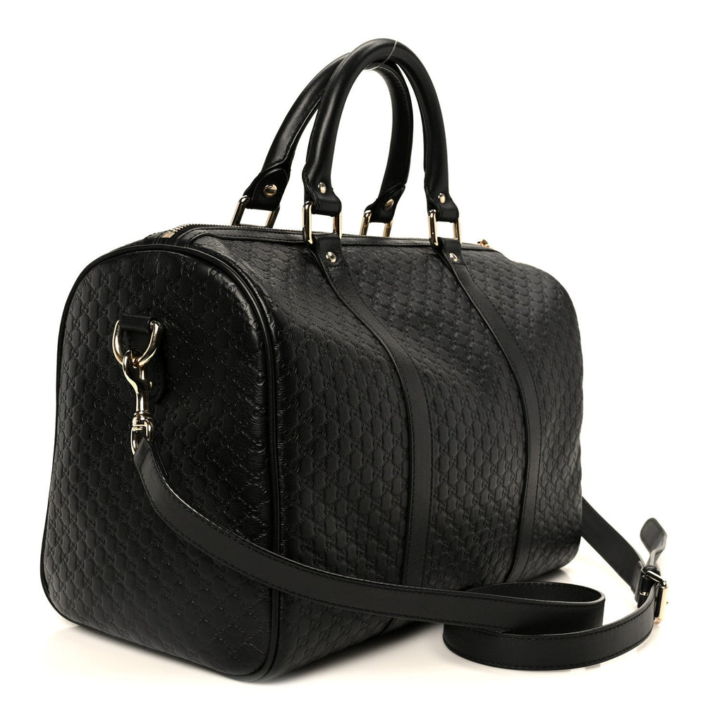 Gucci Microguccissima Medium Joy Boston Black