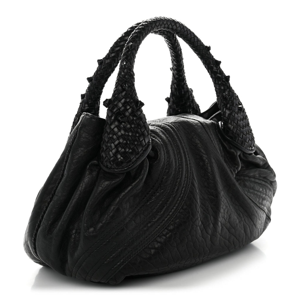 Fendi Nappa Nuvolata Small Spy Black