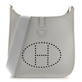 Hermès Epsom Evelyne GM White