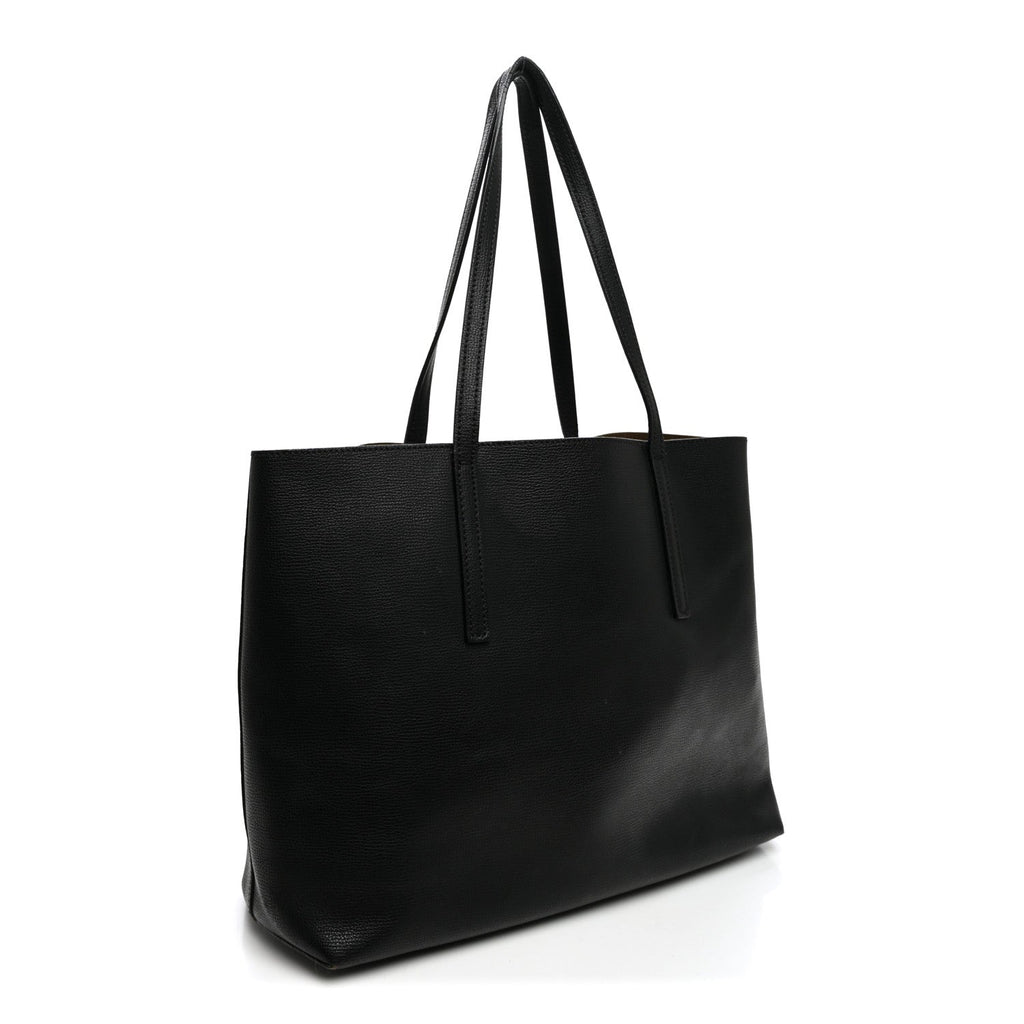 FENDI MEN'S SELLERIA DIAGONAL SHOPPING TOTE IN BLACK