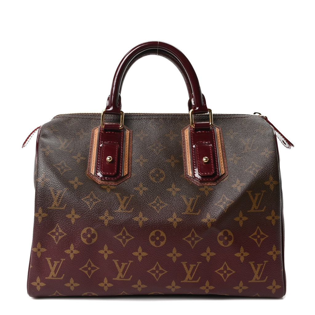 Louis Vuitton Monogram Mirage Speedy 30 Bordeaux