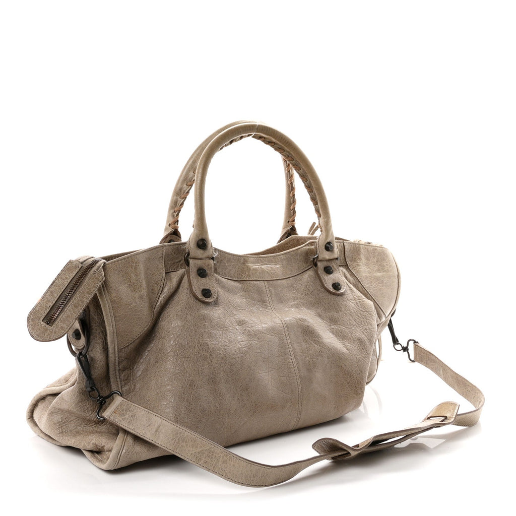 Balenciaga Agneau Classic Hardware Part Time Papyrus