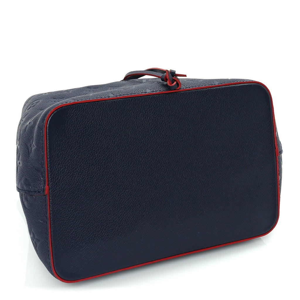 Louis Vuitton Empreinte Neonoe MM Marine Rouge