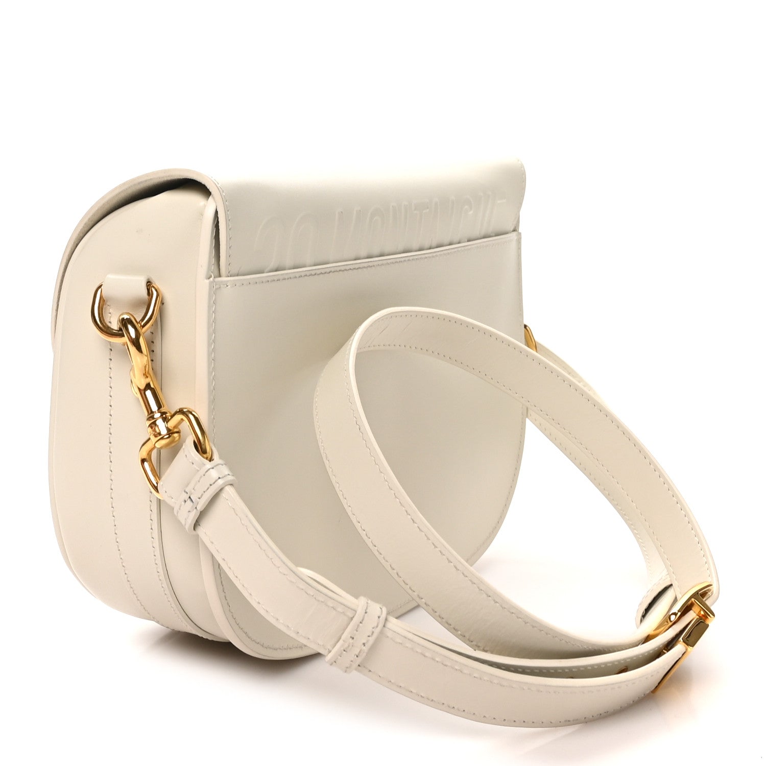 Dior Box Calfskin Medium Bobby Flap Latte