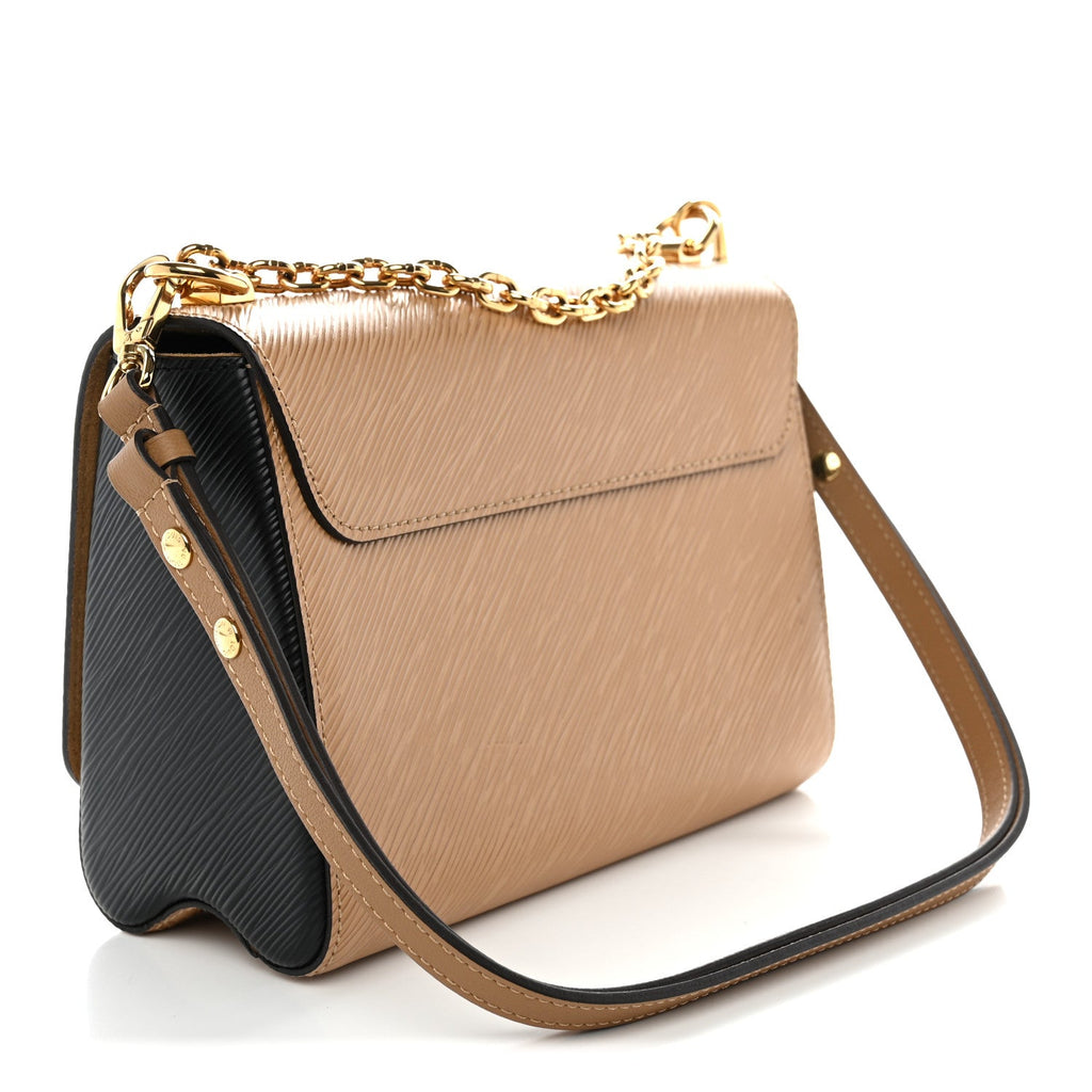 Louis Vuitton Epi Twist Shoulder Bag MM Camel
