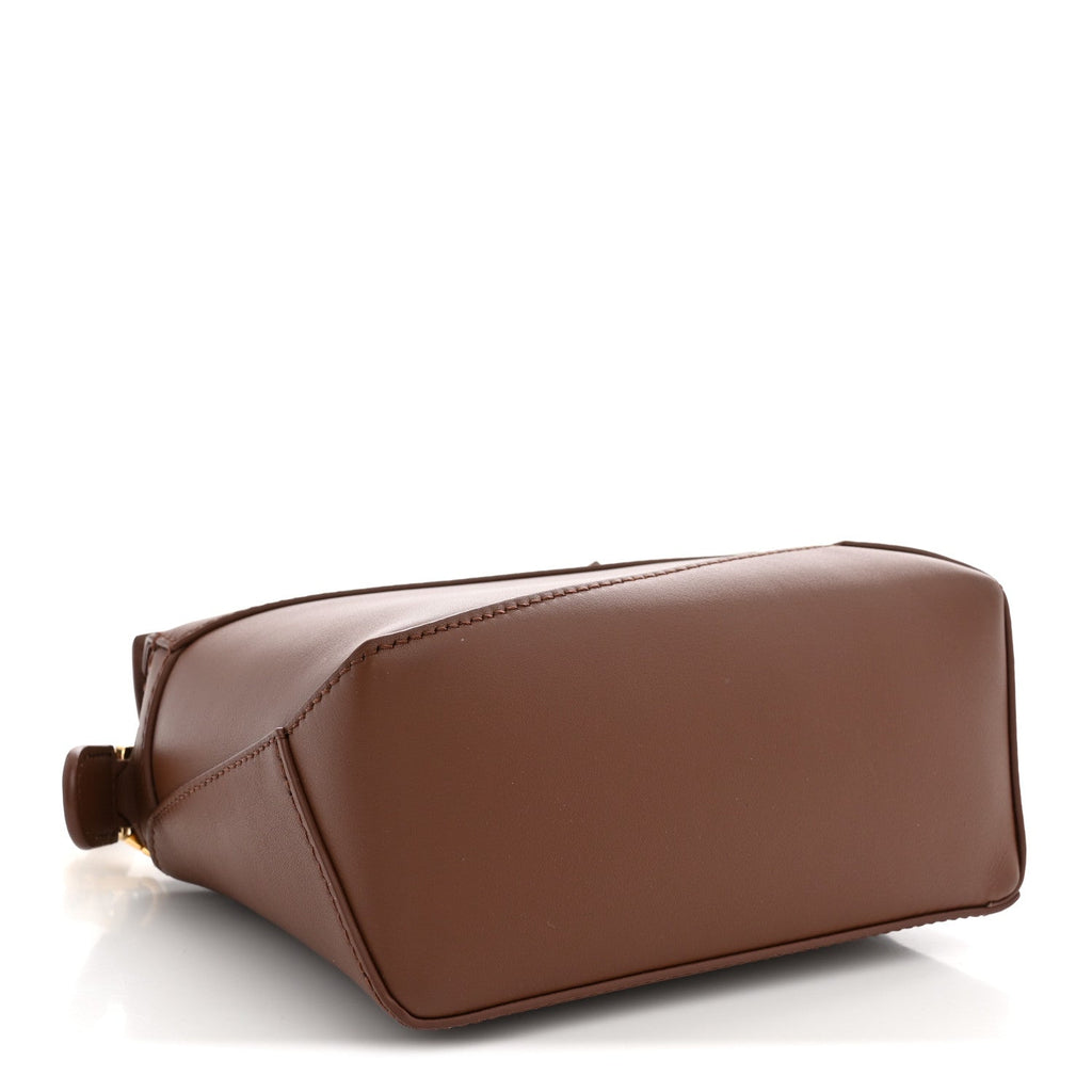 Loewe X SUNA FUJITA Satin Calfskin Mini Hamster Puzzle Edge Bag Havana