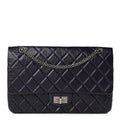 Chanel Aged Calfskin Quilted 2.55 Reissue 225 Flap Purple