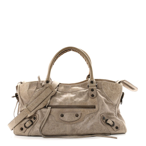Balenciaga Agneau Classic Hardware Part Time Papyrus