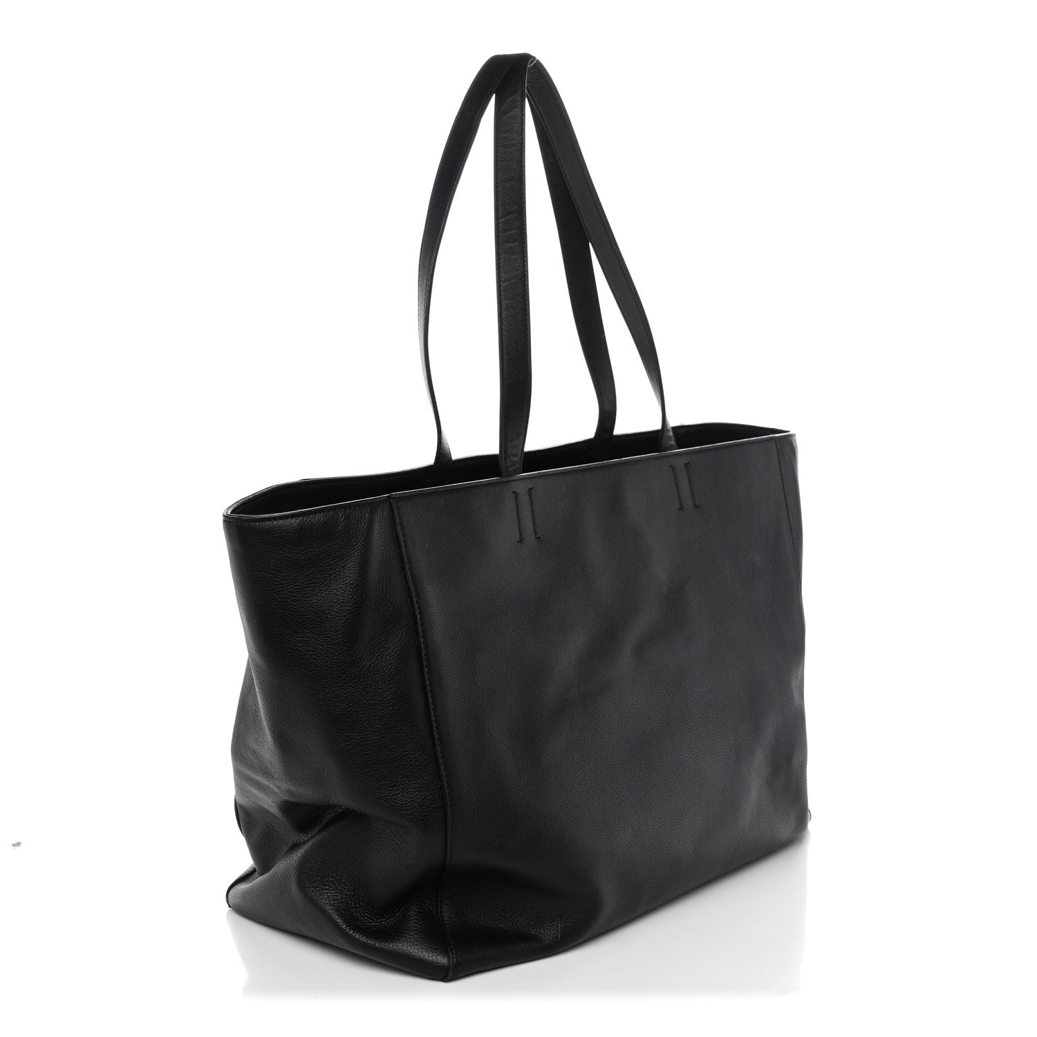 Balenciaga Smooth Calfskin Everyday East West Tote Bag Black