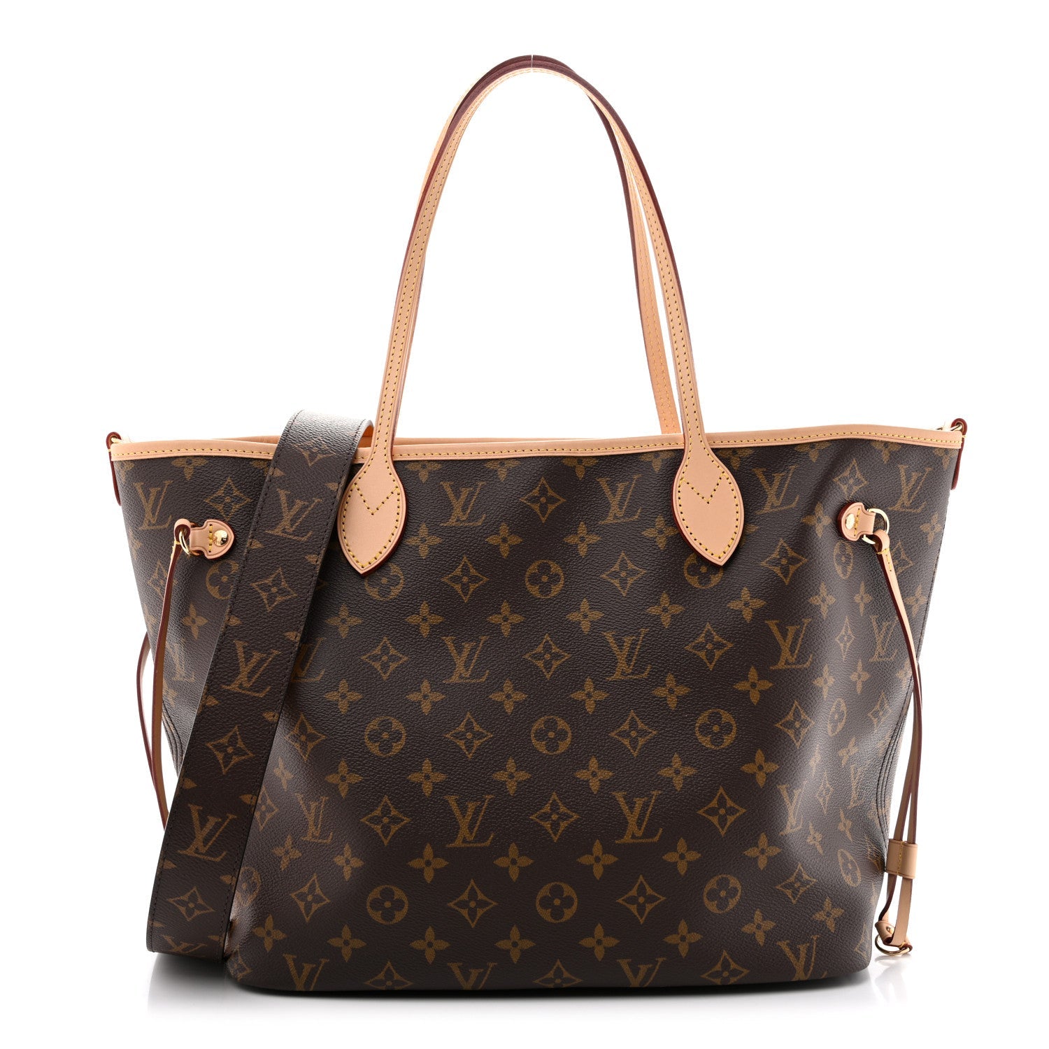 Louis Vuitton Monogram Inside Out Neverfull Bandouliere MM Jaune Safran