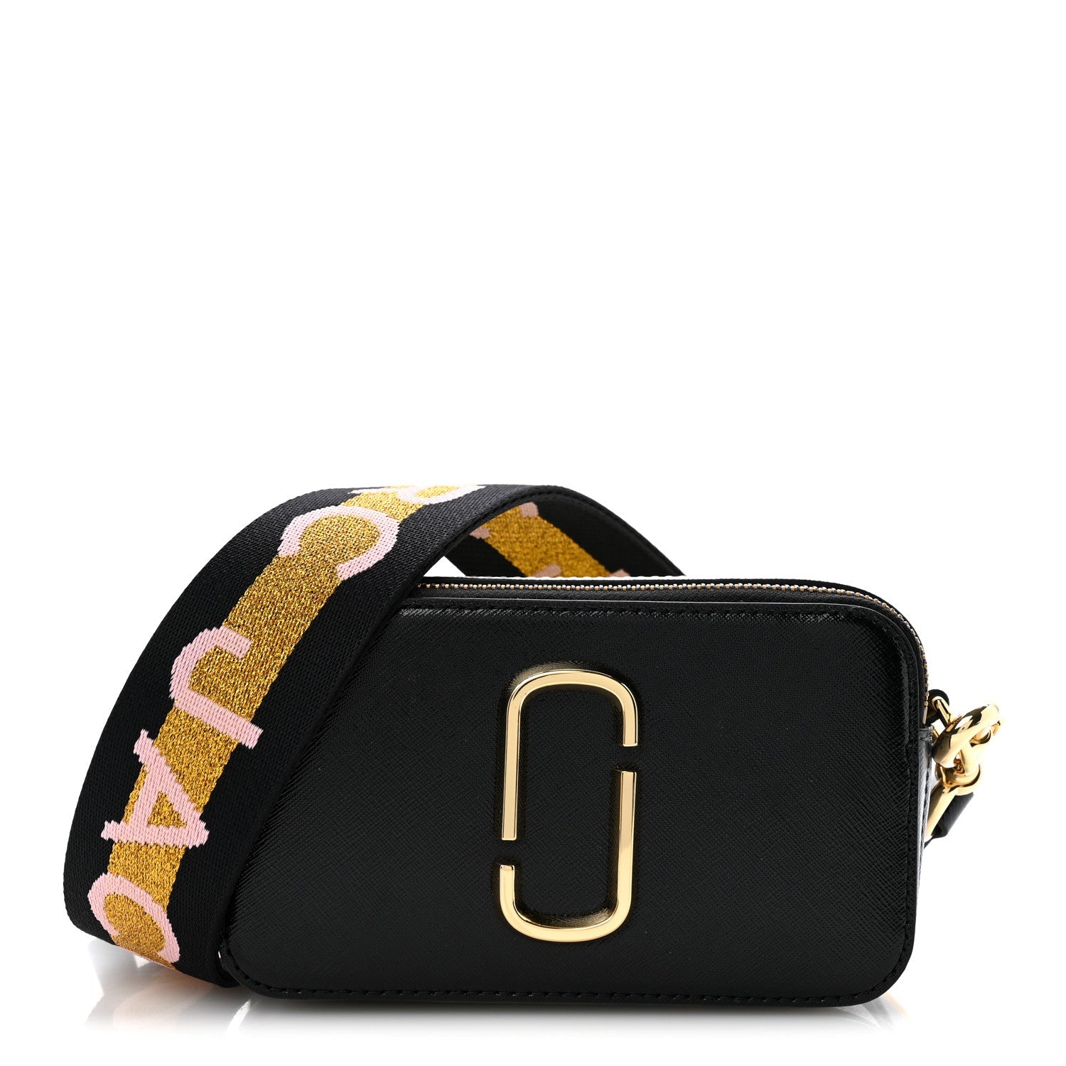 Saffiano Small Snapshot Camera Black Mulitcolor