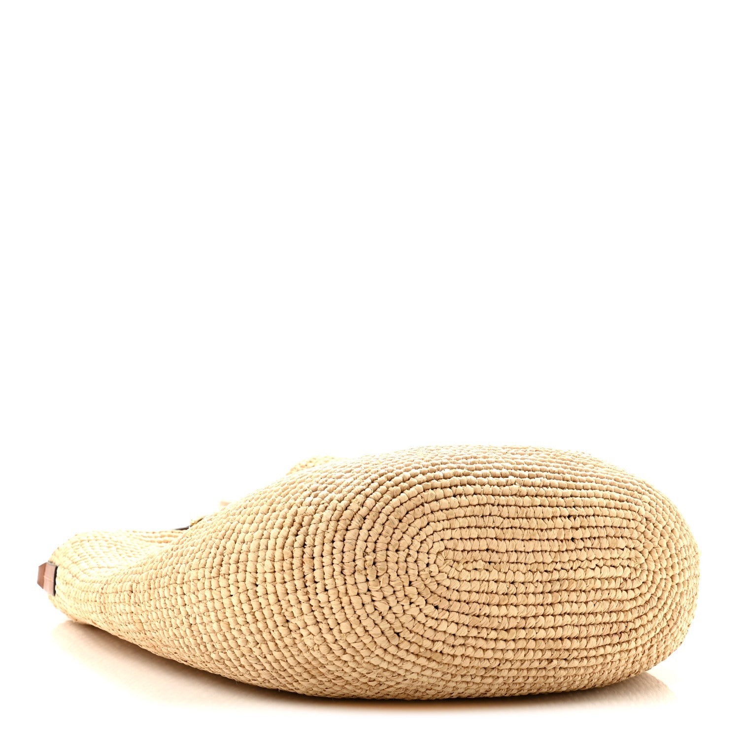 Loewe Raffia Mini Slit Tote Bag Natural Tan