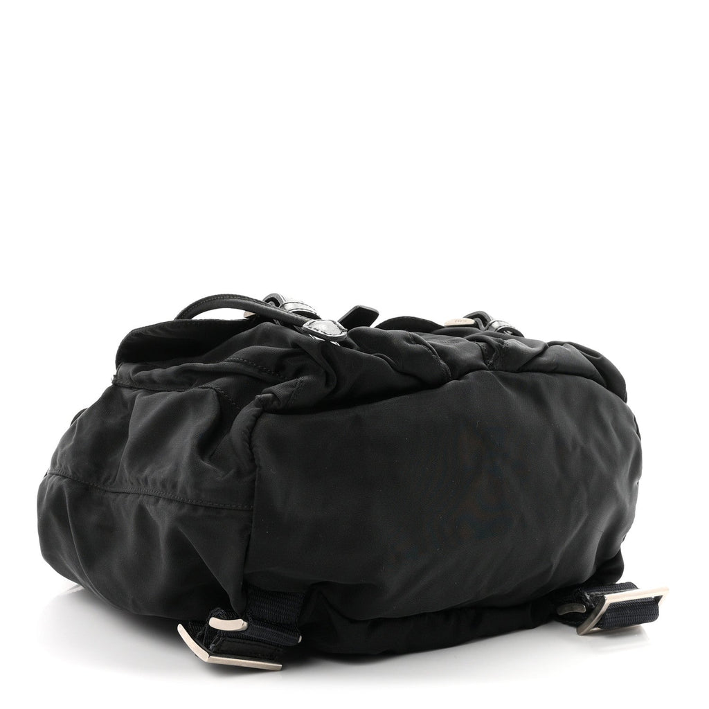 Prada Nylon Vela Small Backpack Black