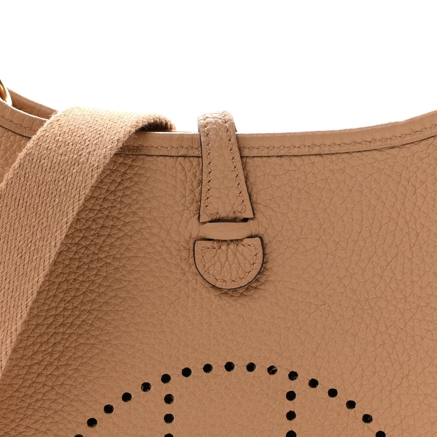 Hermès Taurillon Clemence Amazone Evelyne TPM Chai