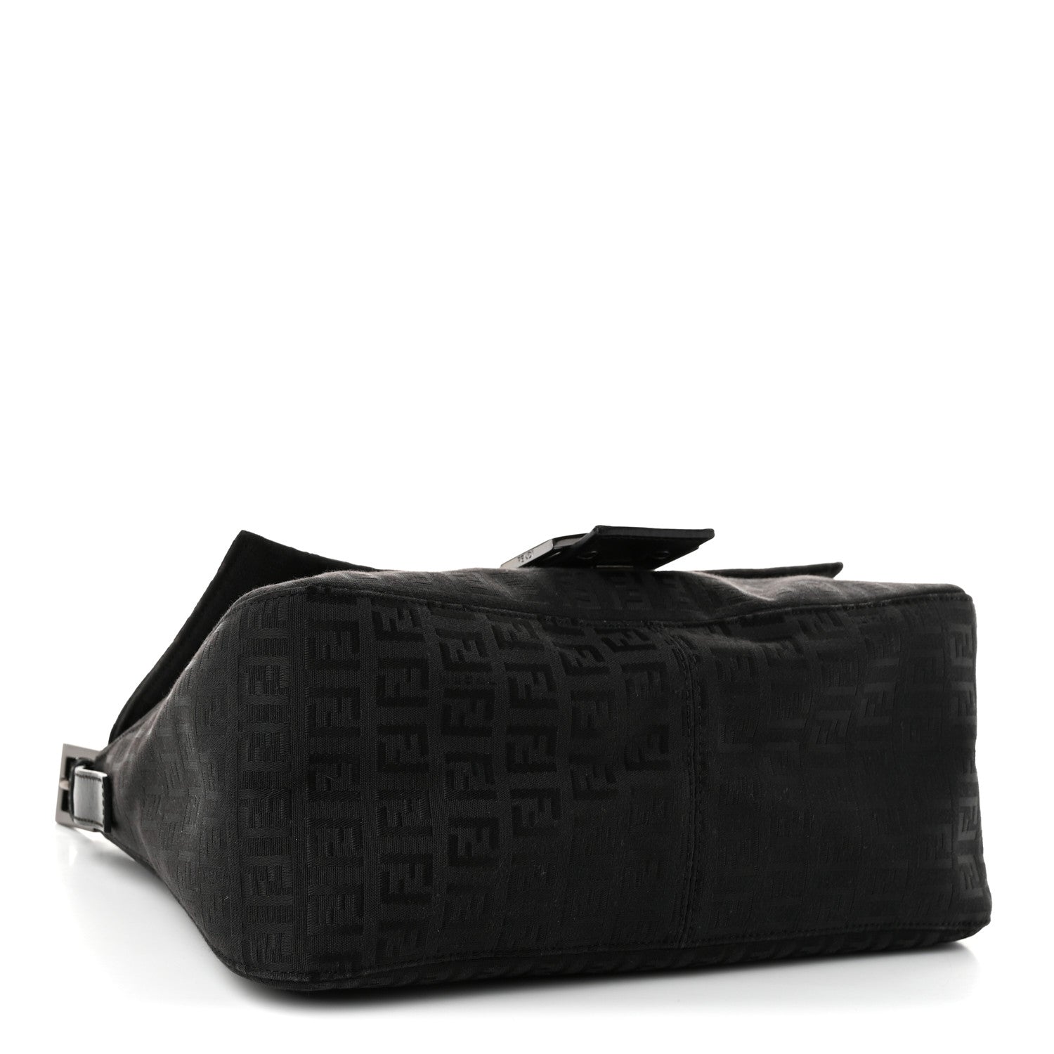 Fendi Zucchino Mama Baguette Black